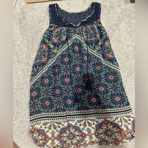 Flowy Patterned Dress